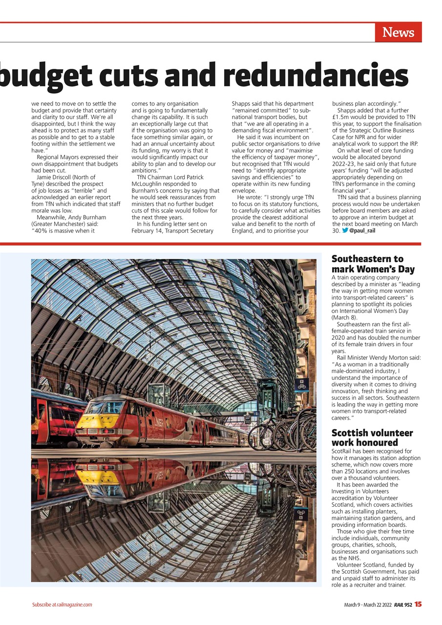 Rail Preview Pages