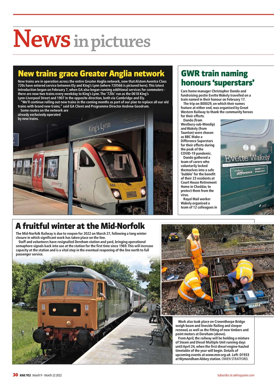 Rail Preview Pages