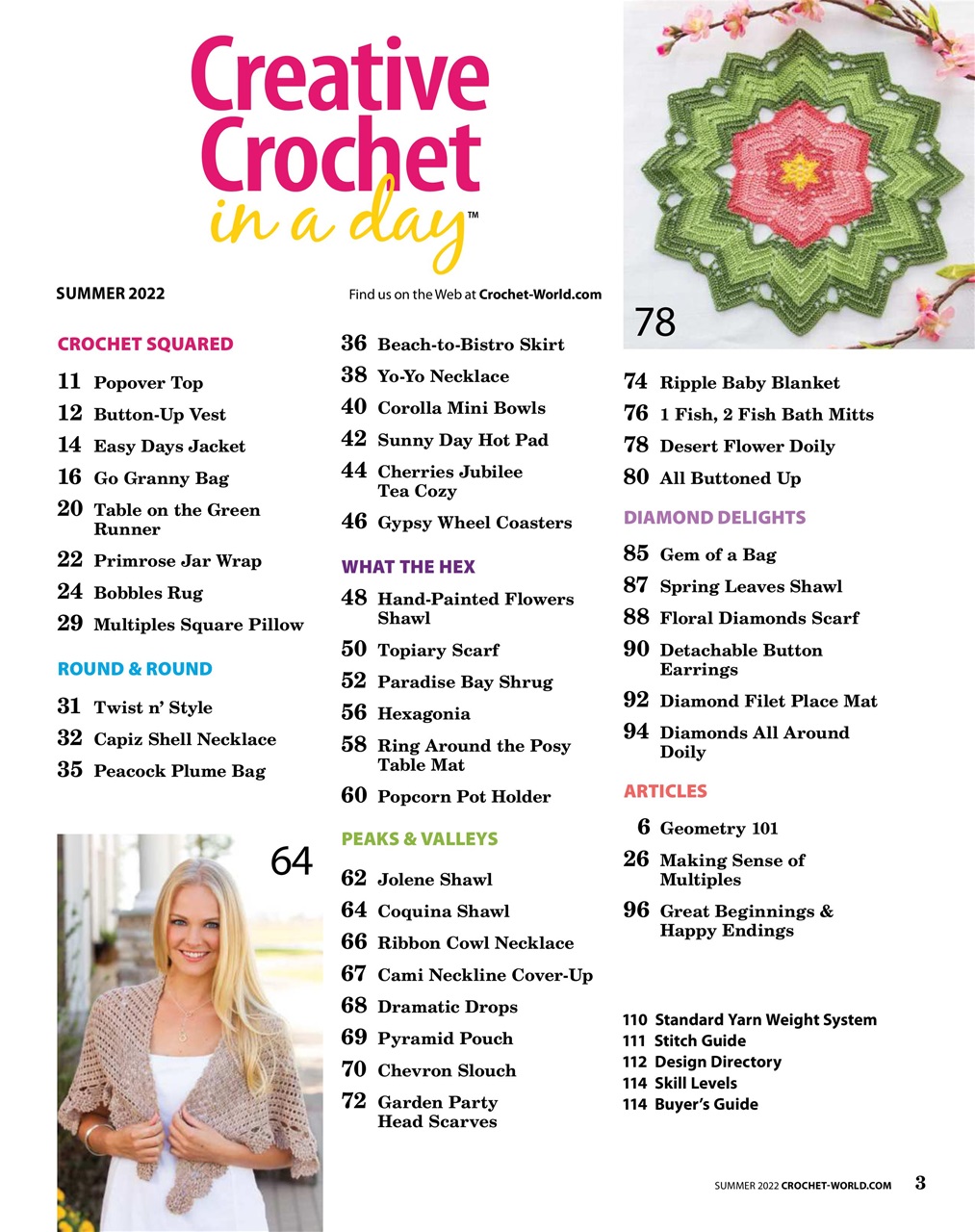 Crochet World Preview Pages
