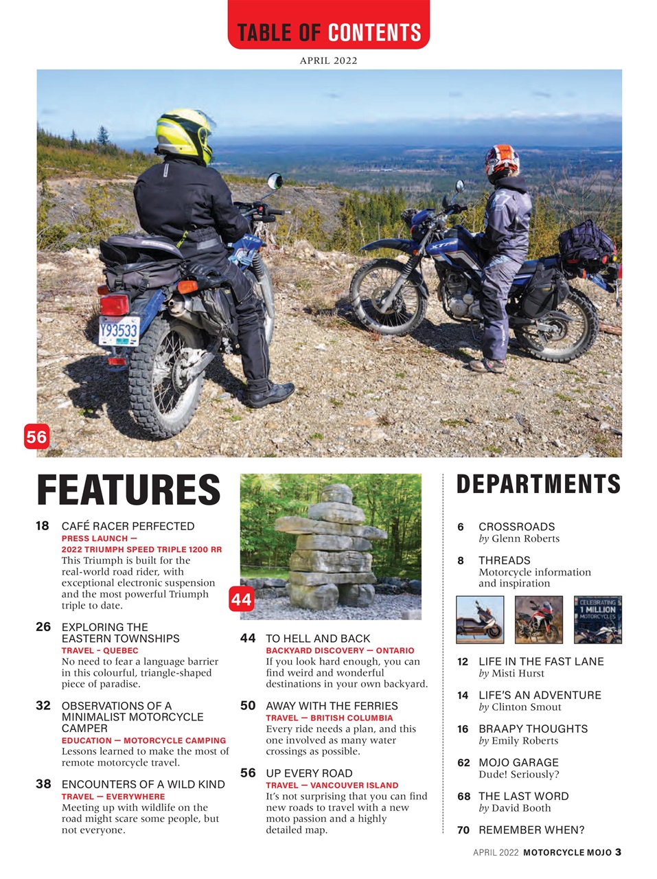 Motorcycle Mojo Preview Pages
