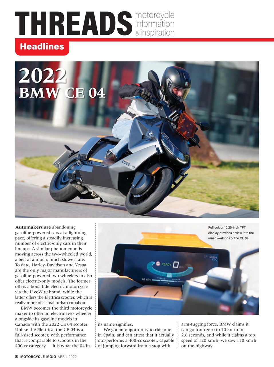 Motorcycle Mojo Preview Pages