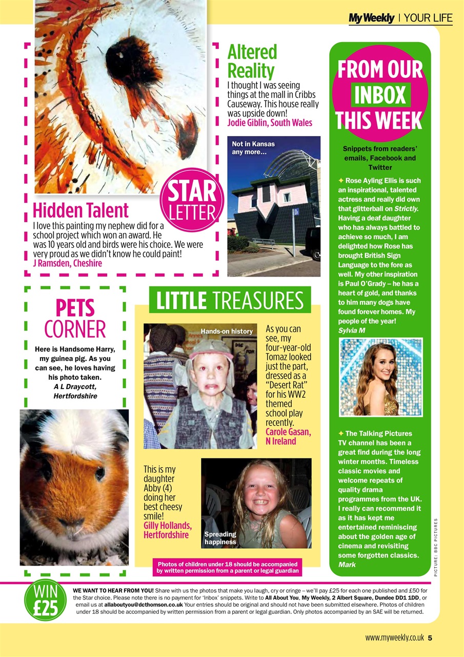 My Weekly Preview Pages