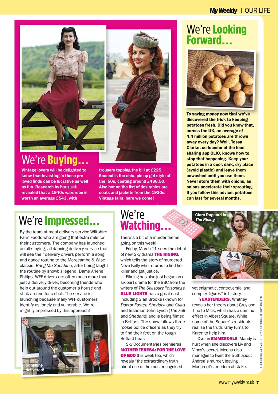 My Weekly Preview Pages