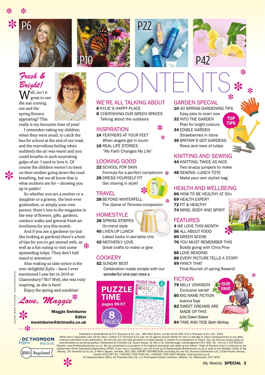 My Weekly Special Preview Pages