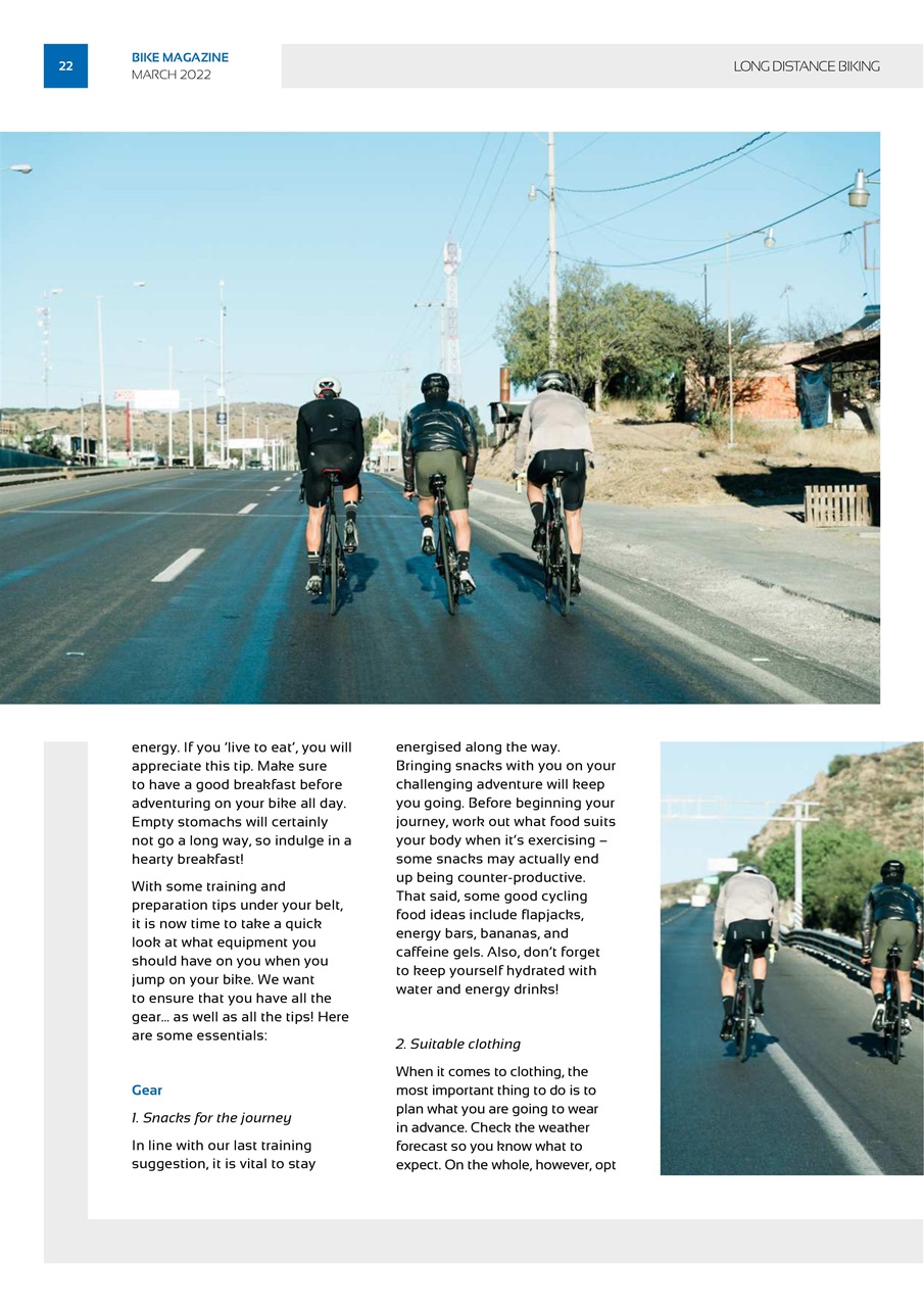 BIKE Magazine Preview Pages