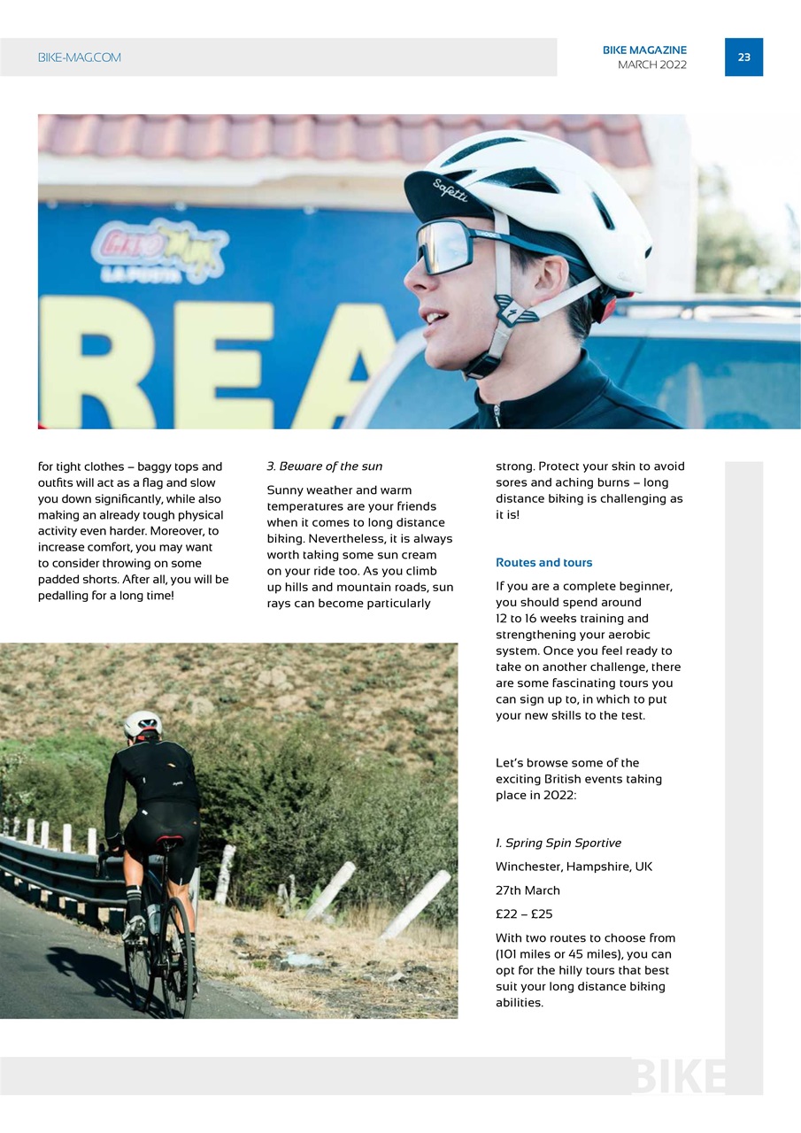 BIKE Magazine Preview Pages