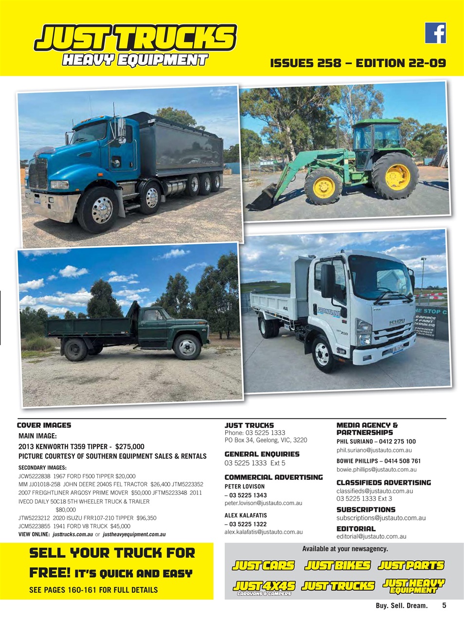 JUST TRUCKS Preview Pages