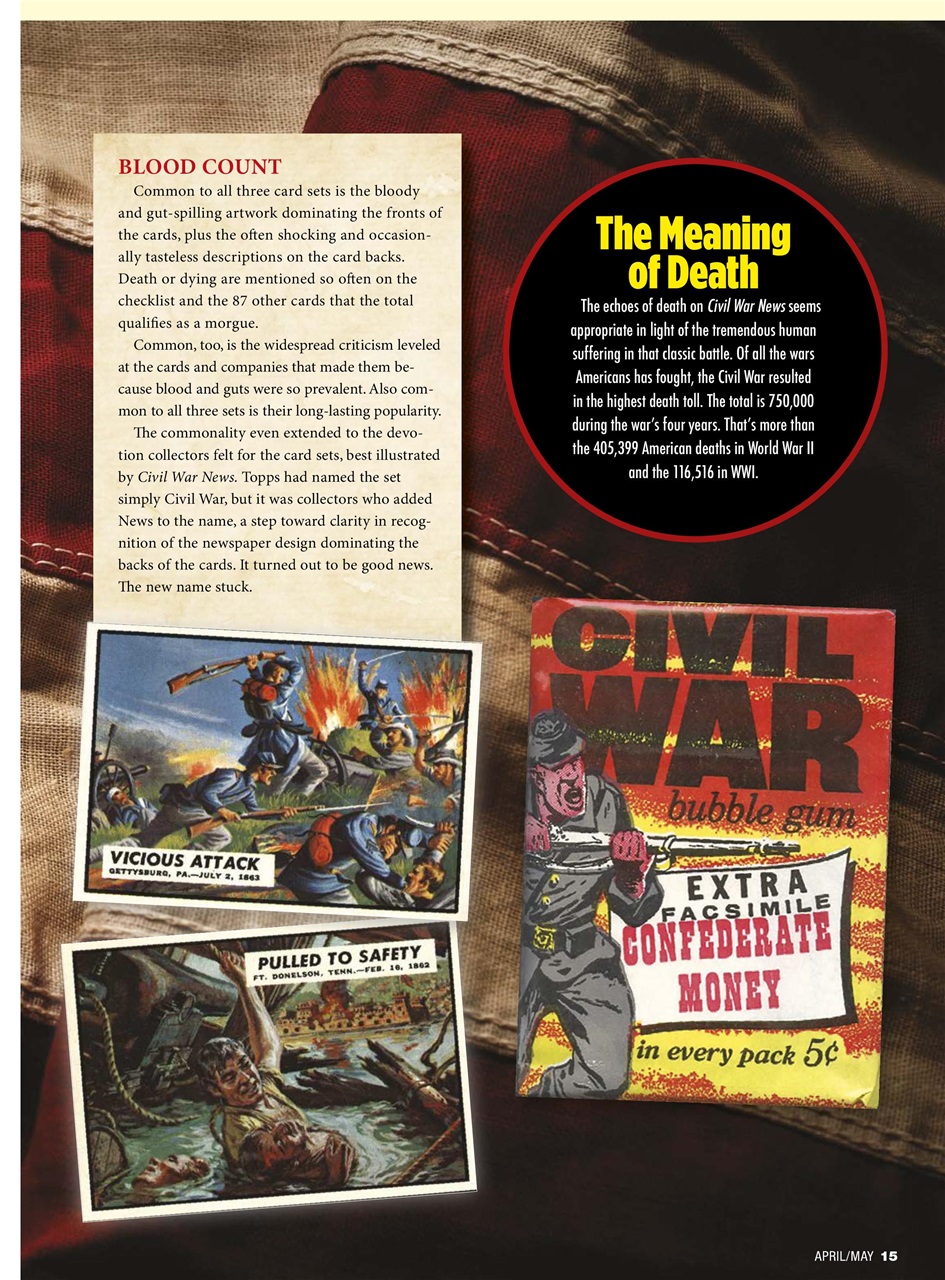 Non-Sport Update Magazine Preview Pages