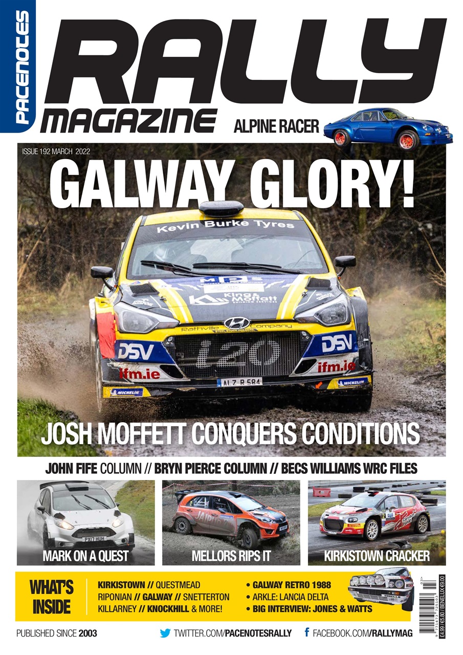 Pacenotes Rally magazine Preview Pages