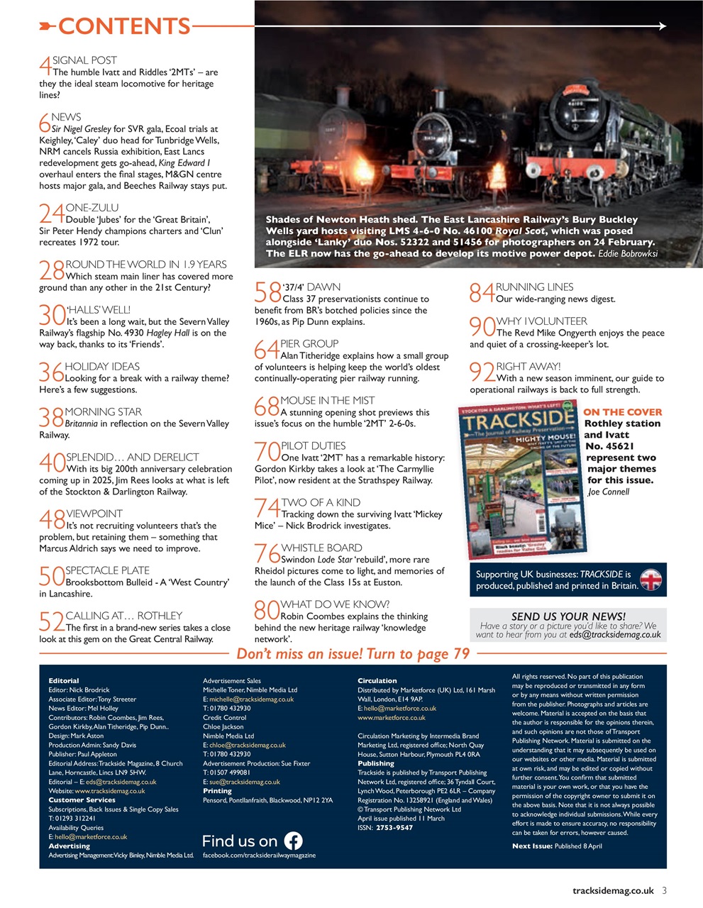 Trackside Preview Pages