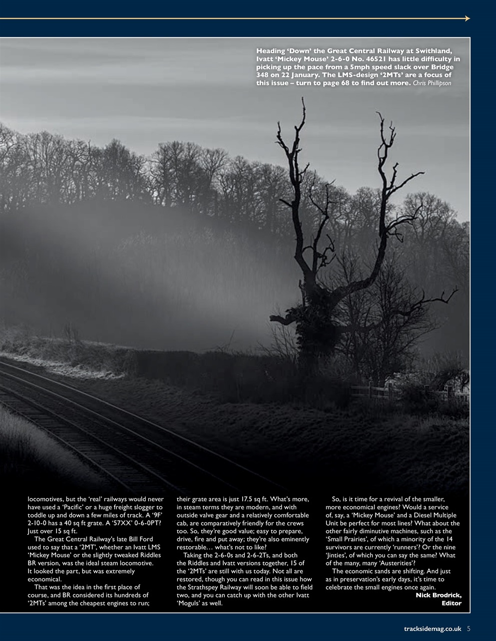 Trackside Preview Pages