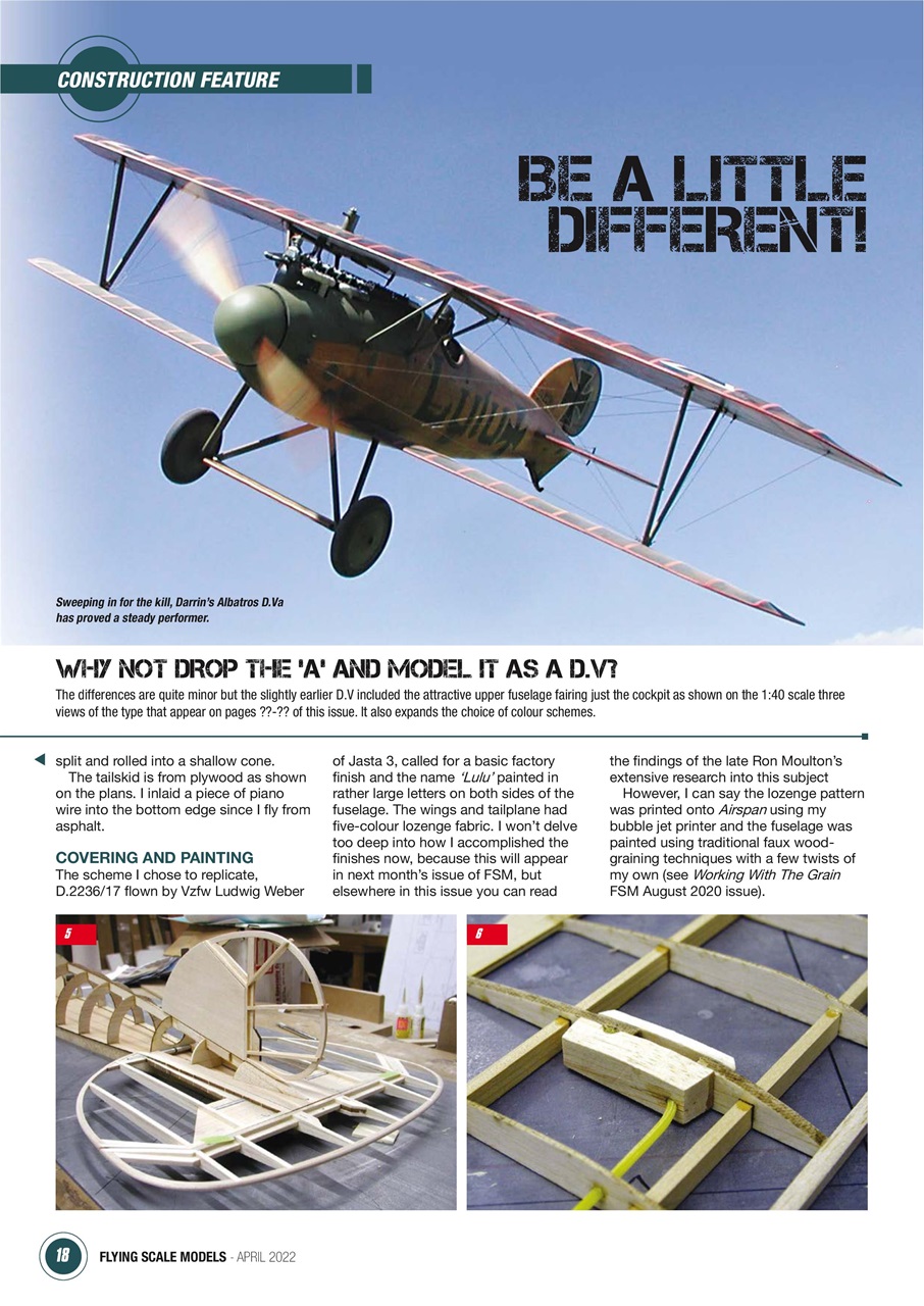 Radio Control Model Flyer Preview Pages