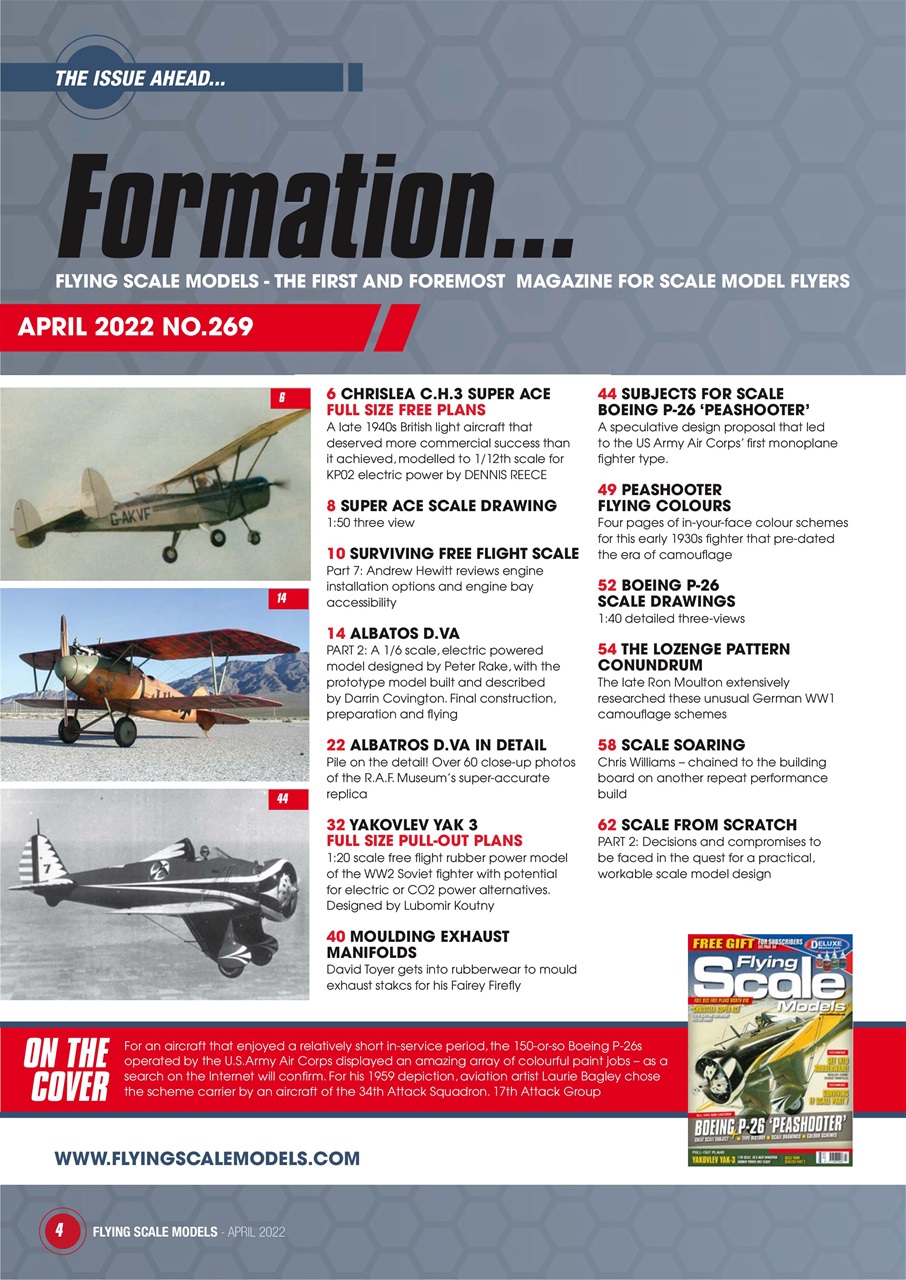 Flying Scale Models Preview Pages