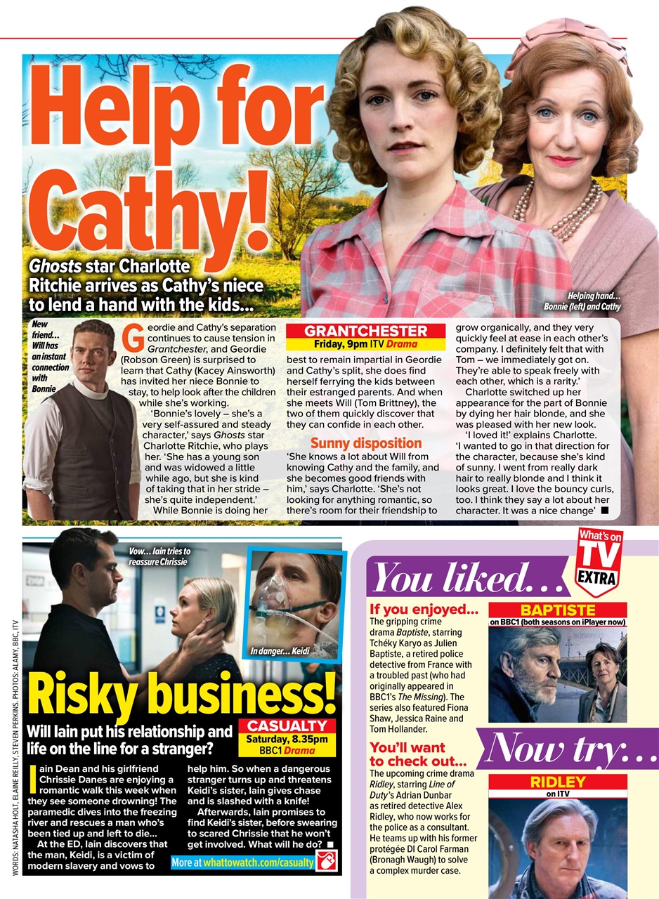 What's on TV Preview Pages