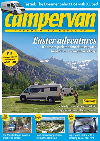 Campervan issue Easter adventures - April 2022