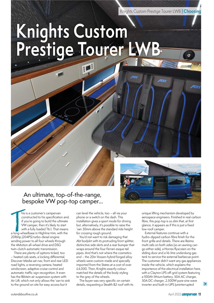 Campervan Preview Pages