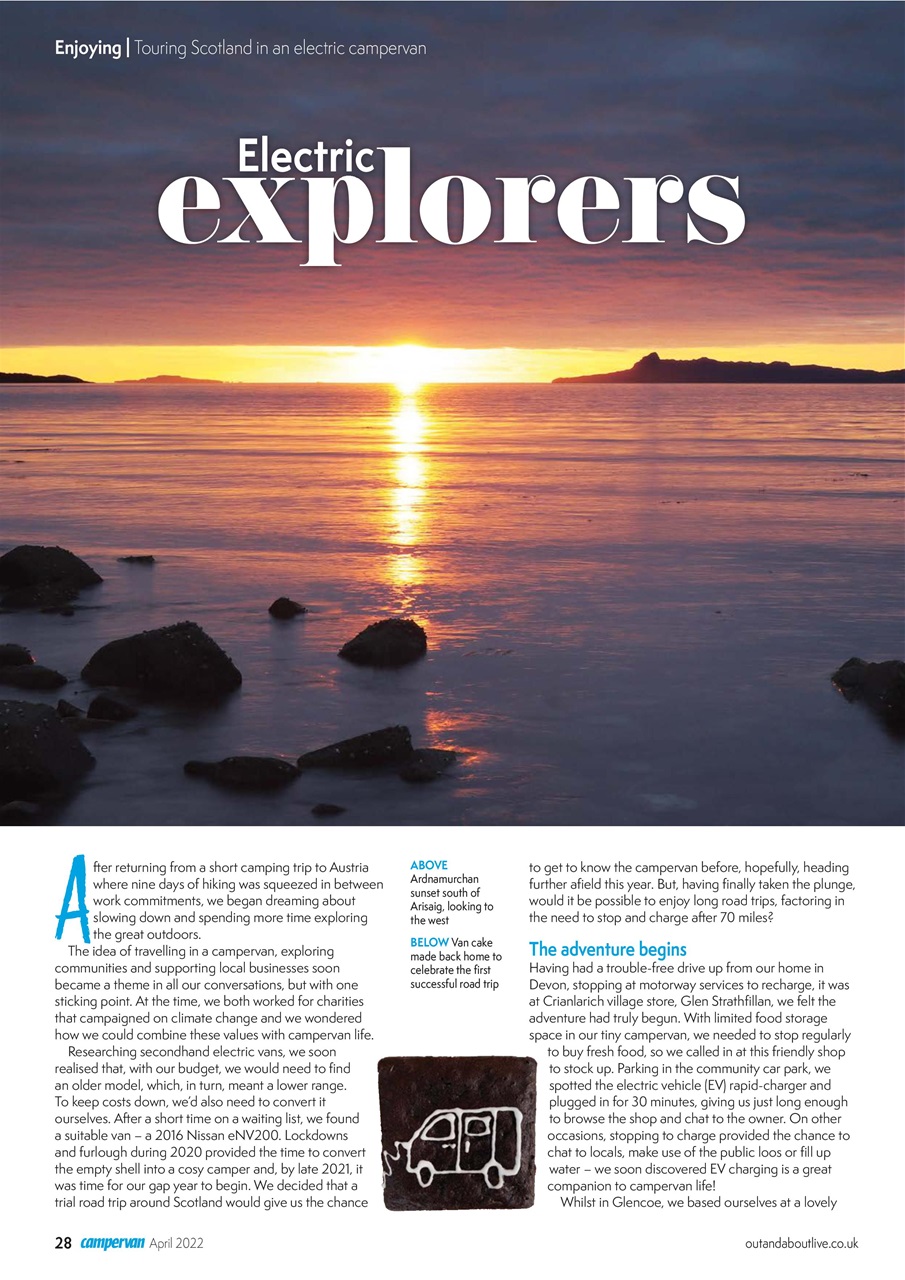 Campervan Preview Pages