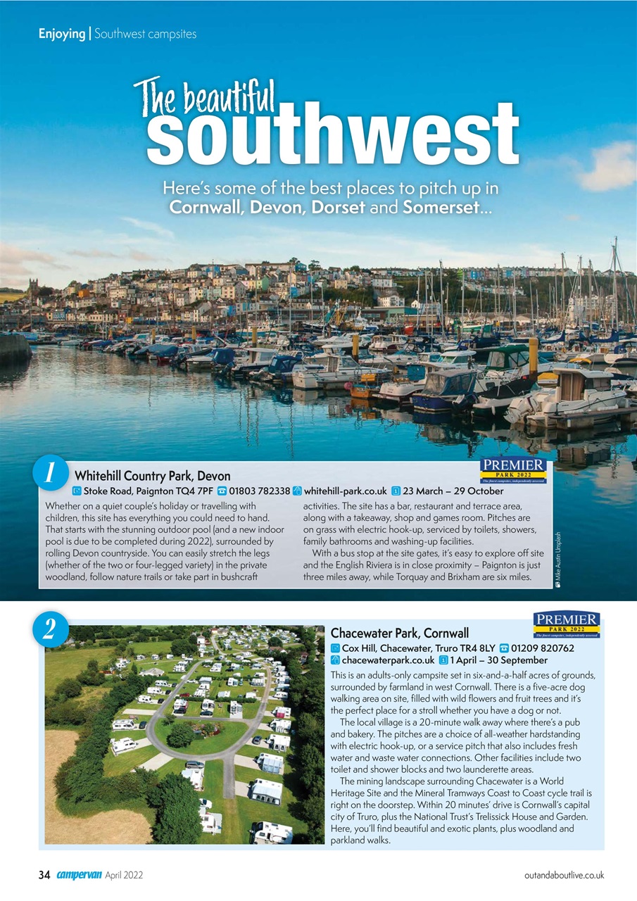 Campervan Preview Pages