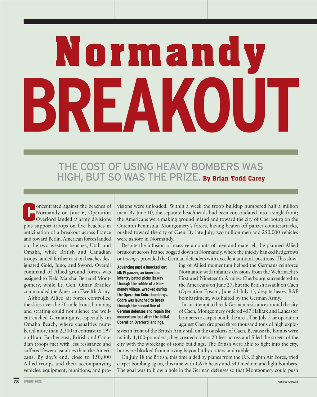 WWII Quarterly Preview Pages