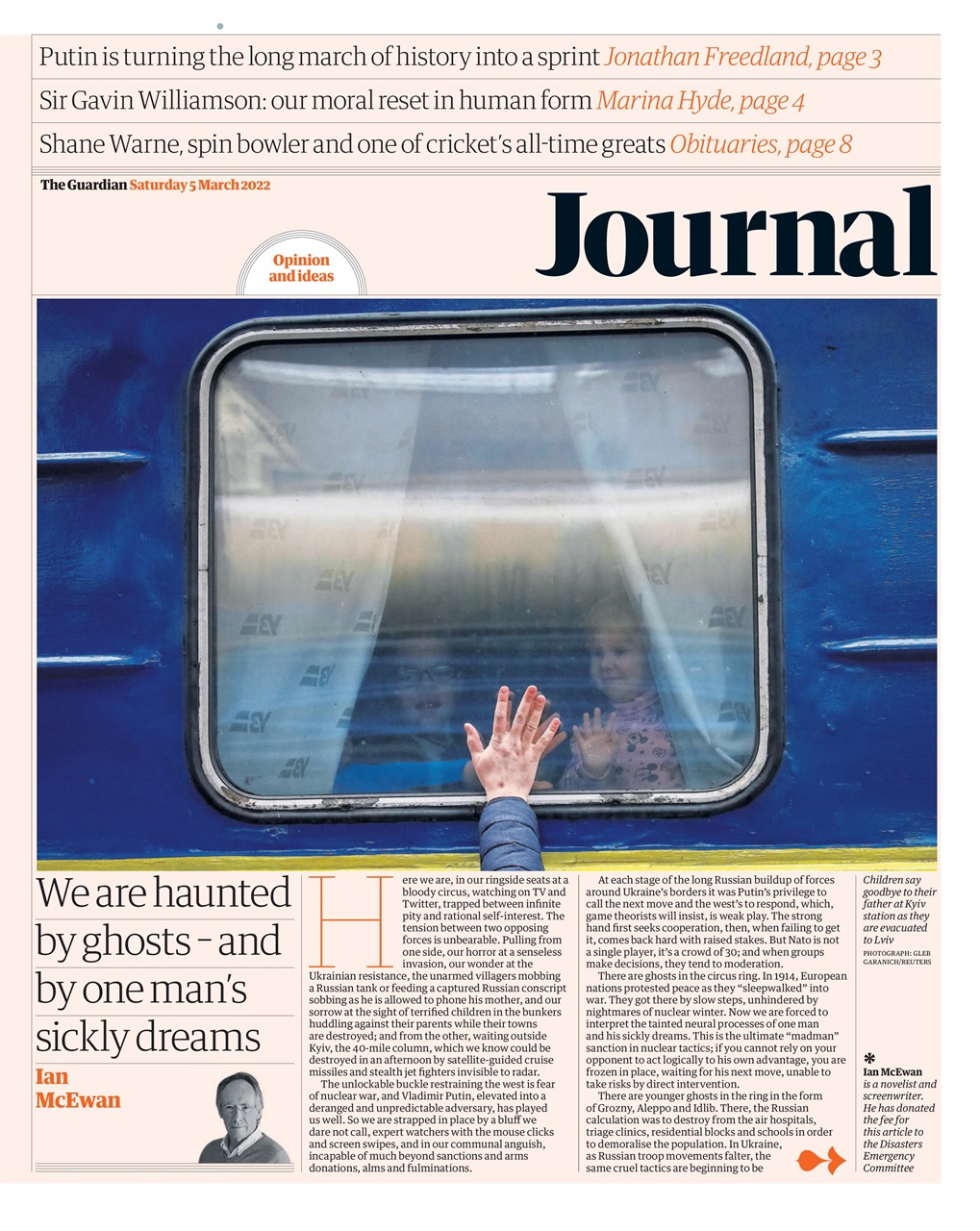 The Guardian Newspaper Preview Pages