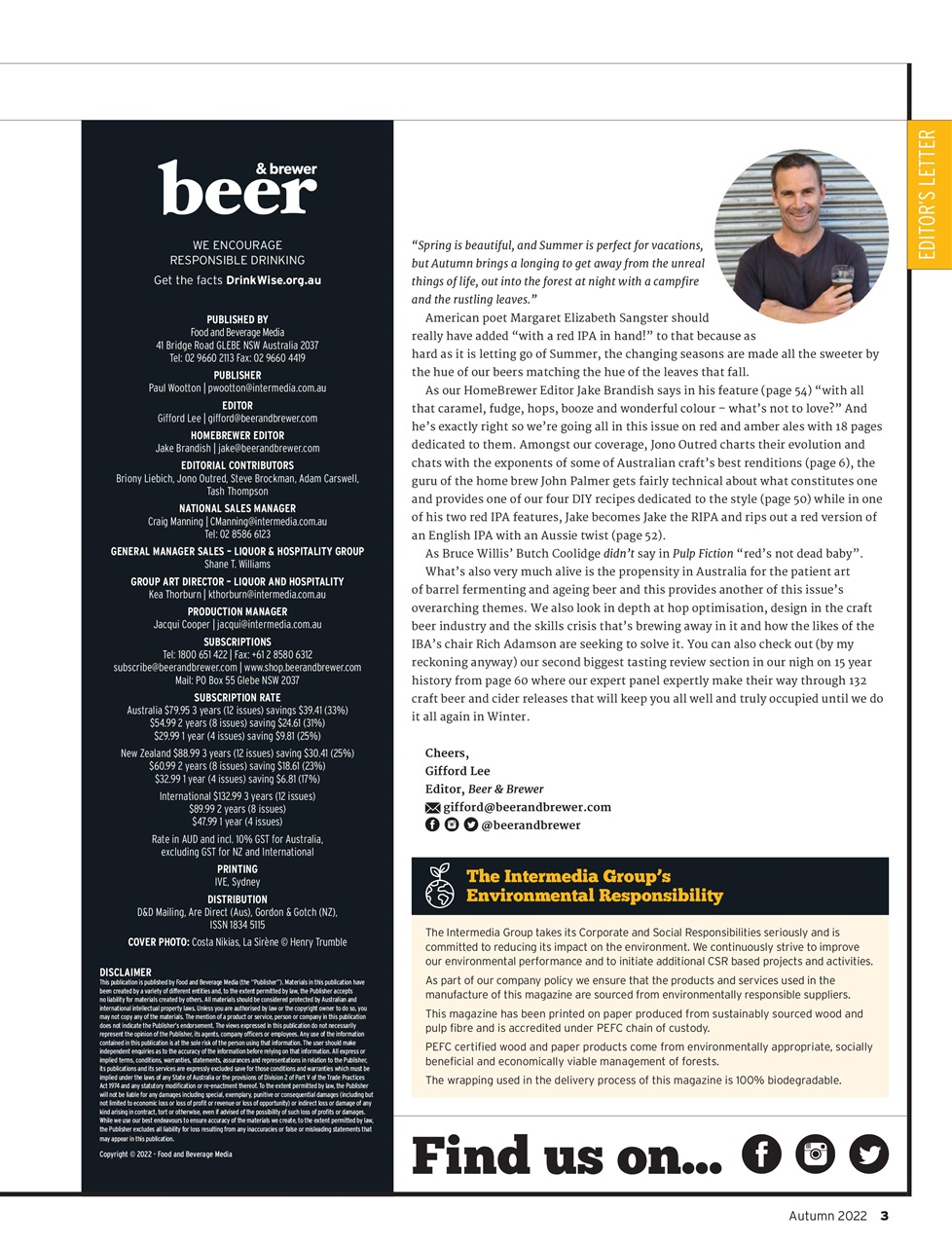 Beer and Brewer Preview Pages