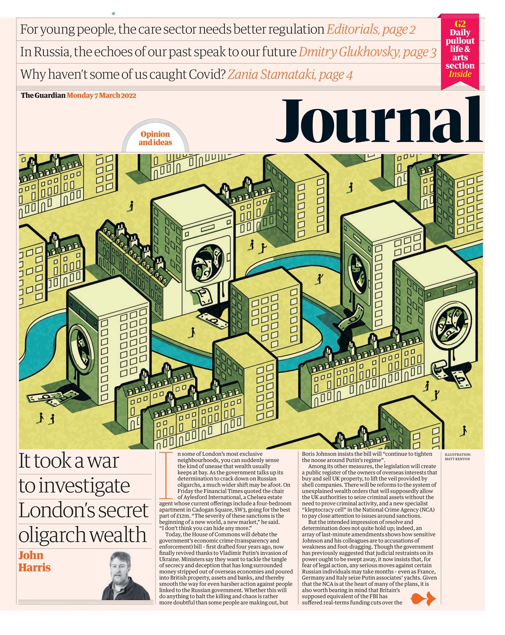 The Guardian Newspaper Preview Pages