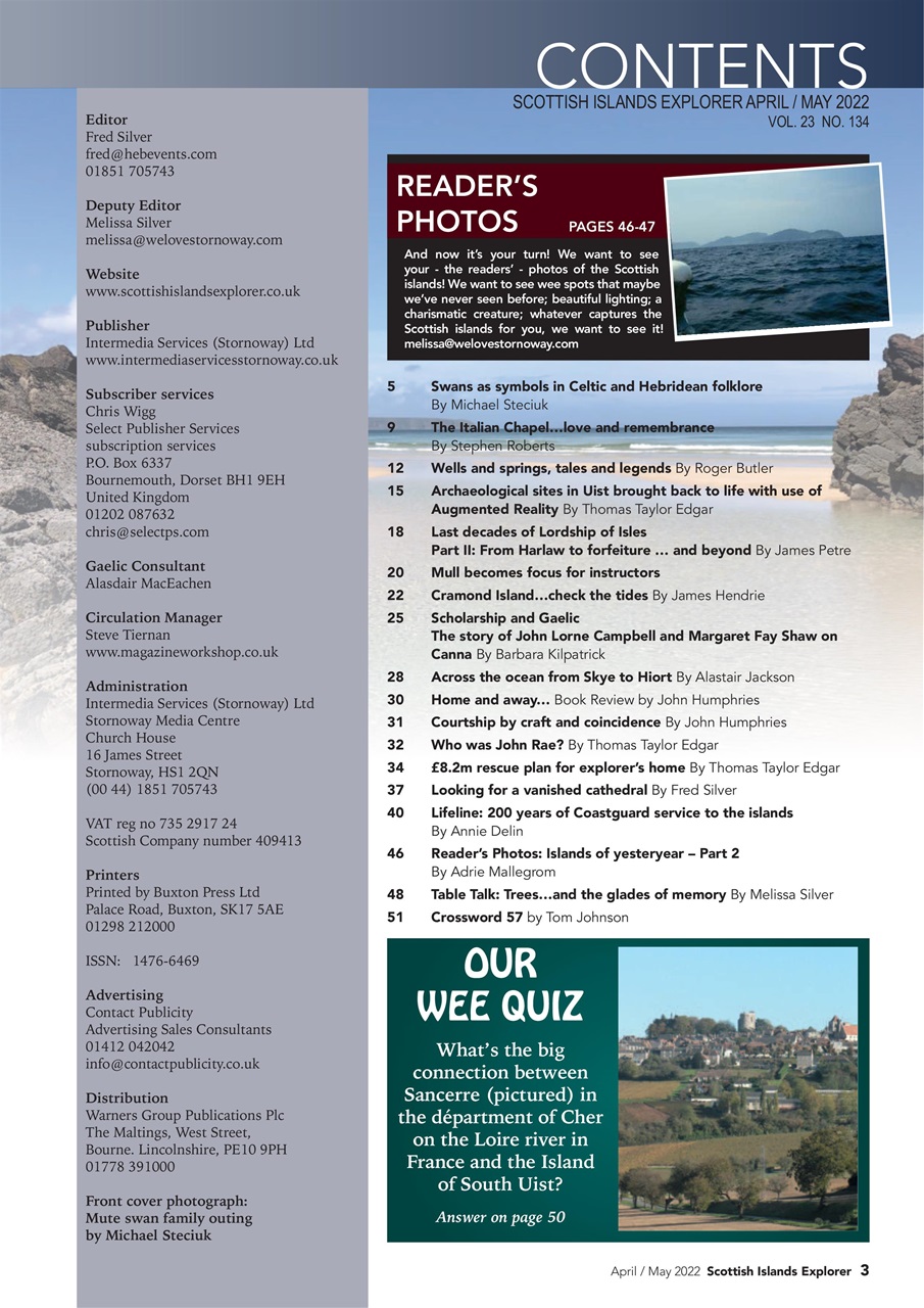 Scottish Islands Explorer Preview Pages