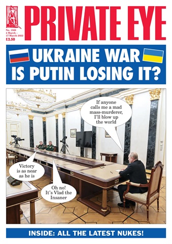 Private Eye issue No. 1568
