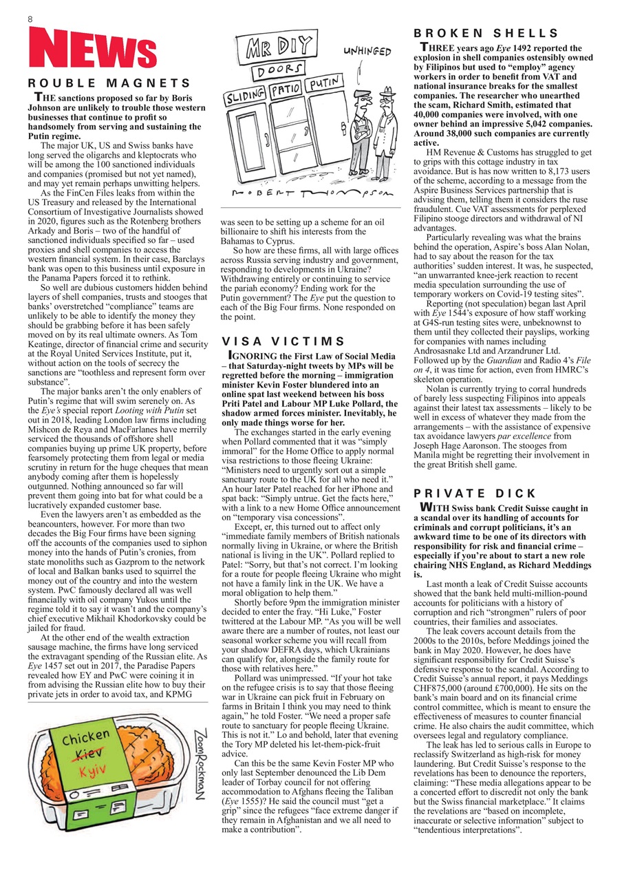 Private Eye Preview Pages