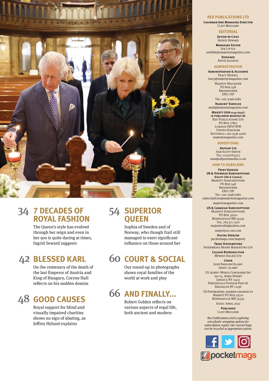 Majesty Magazine Preview Pages