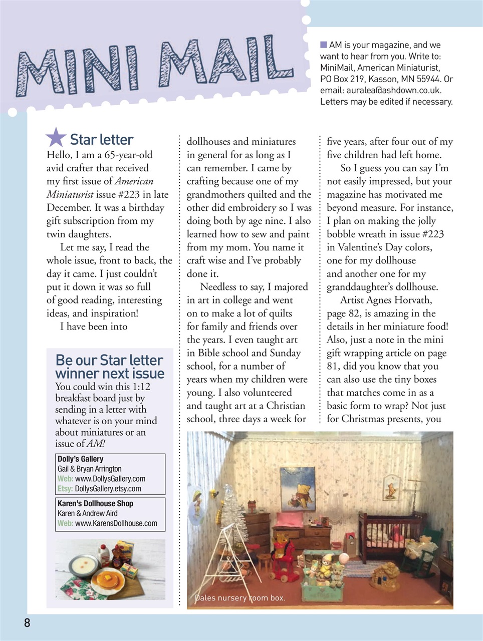 American Miniaturist Preview Pages