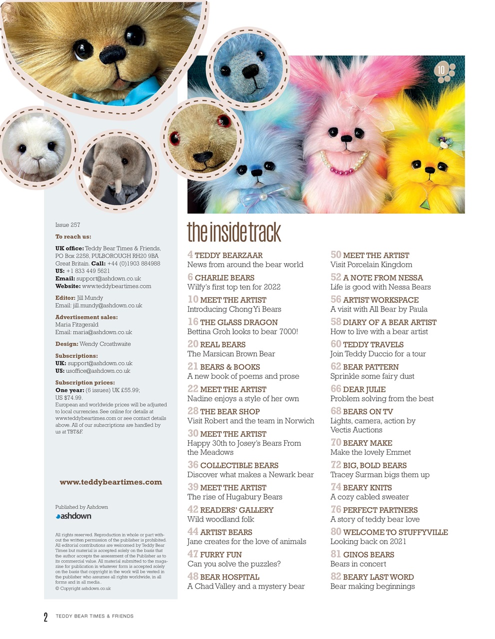 Teddy Bear Times Preview Pages