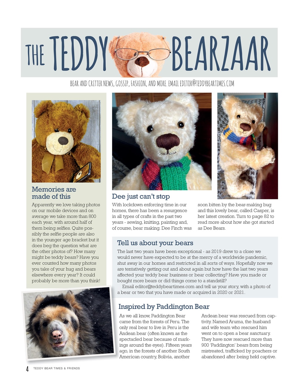 Teddy Bear Times Preview Pages