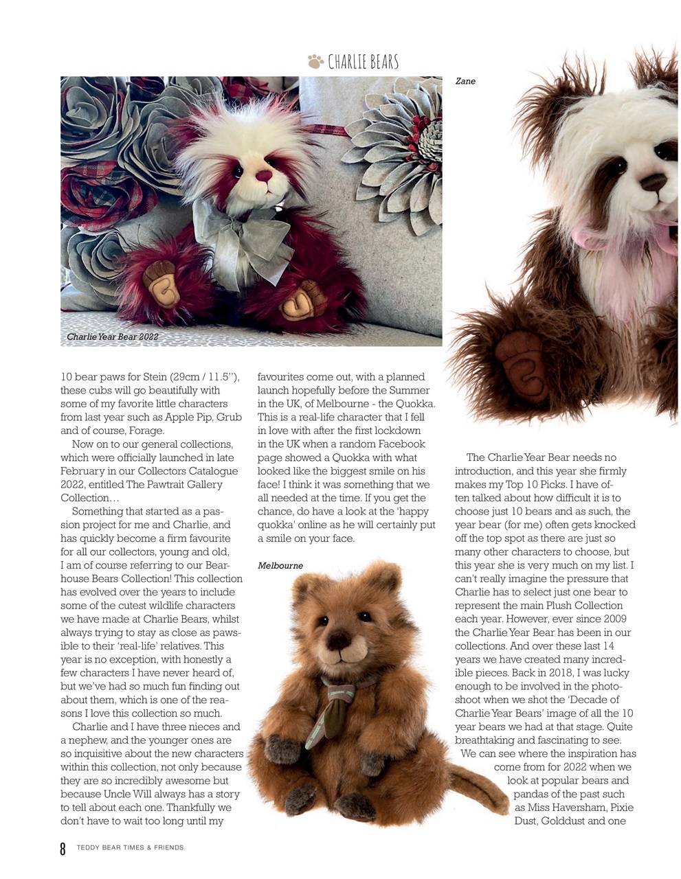 Teddy Bear Times Preview Pages