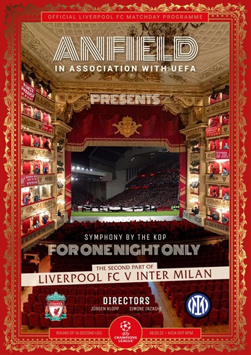 Liverpool FC Programmes issue 