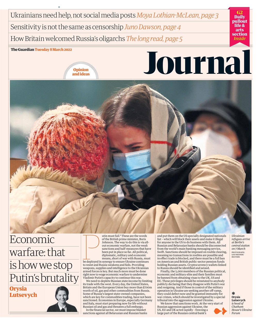 The Guardian Newspaper Preview Pages