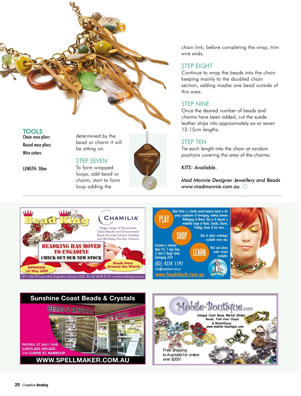 Creative Beading Preview Pages