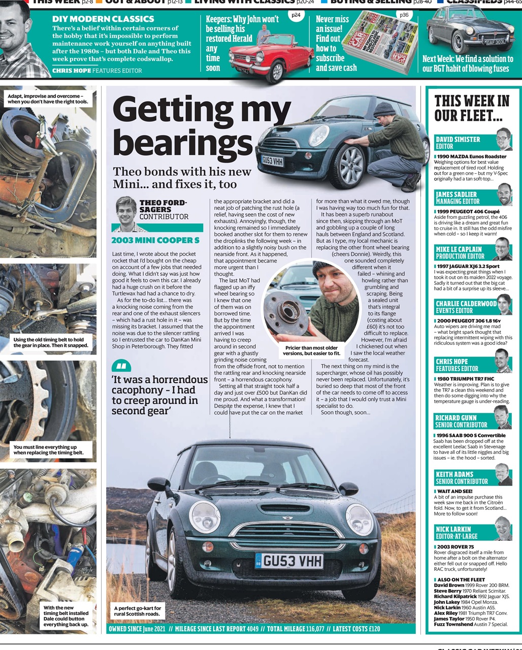 Classic Car Weekly Preview Pages