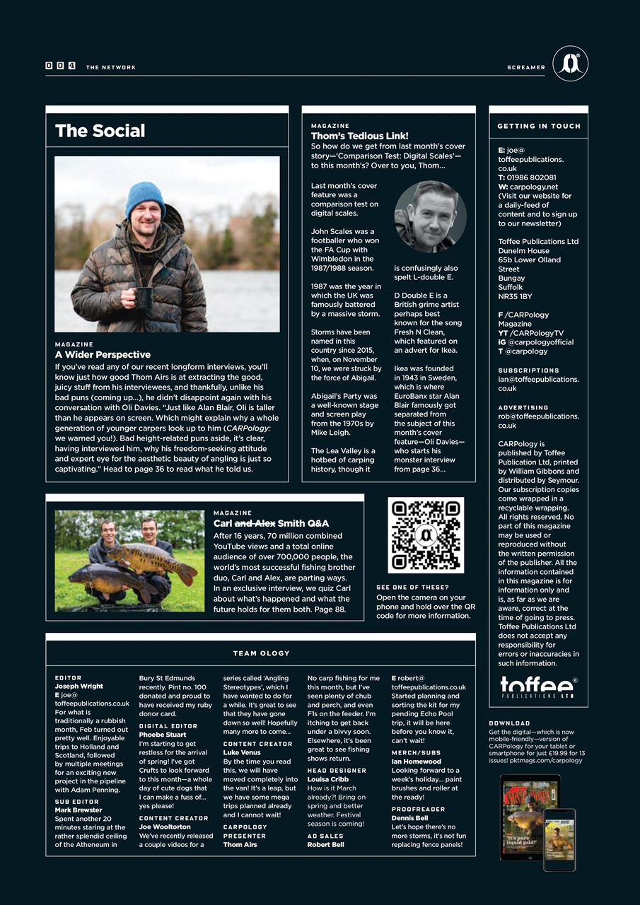 CARPology Magazine Preview Pages