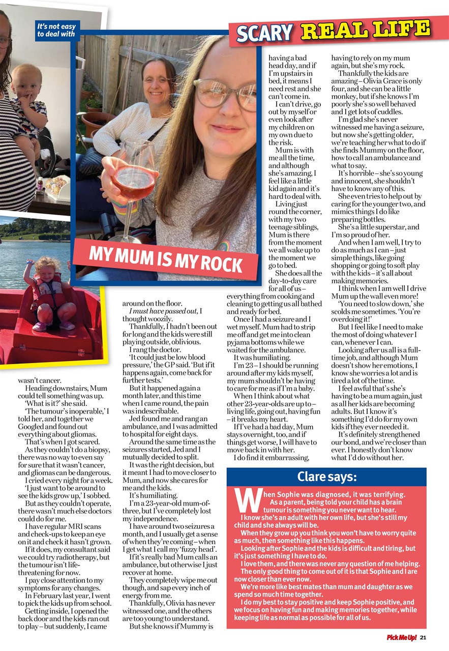 Pick Me Up Preview Pages