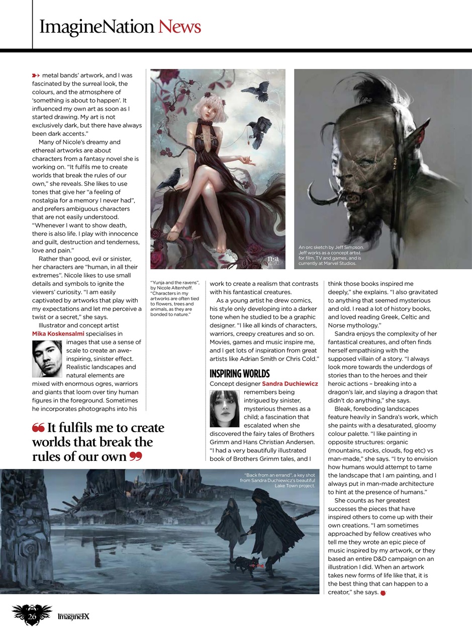 ImagineFX Preview Pages