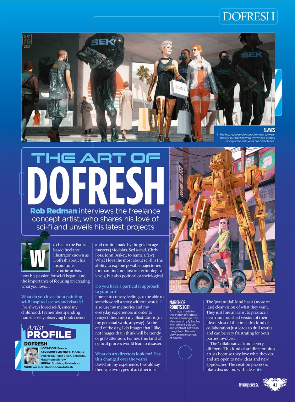 ImagineFX Preview Pages