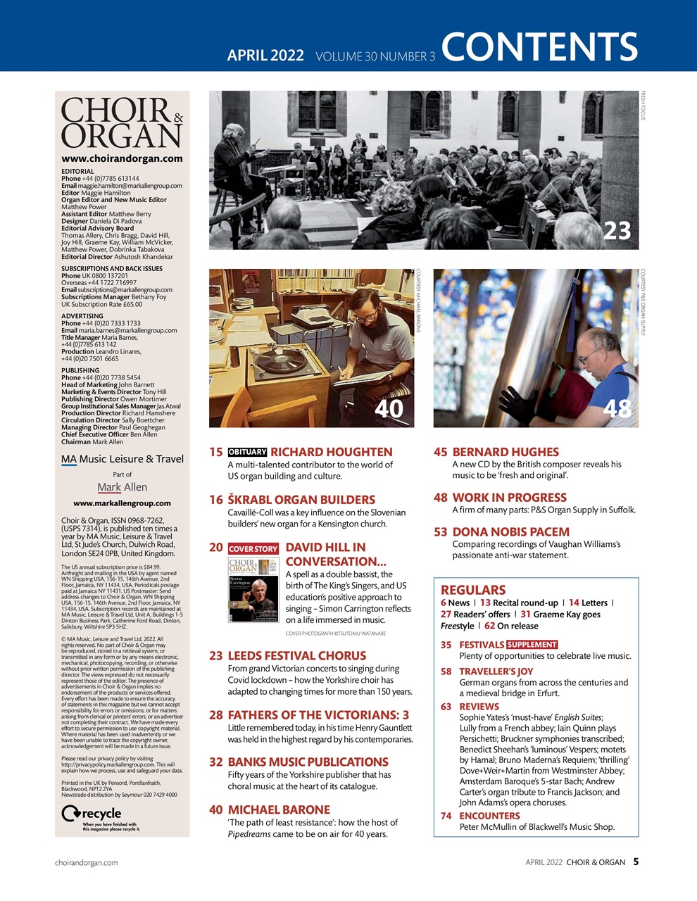 Choir & Organ Preview Pages