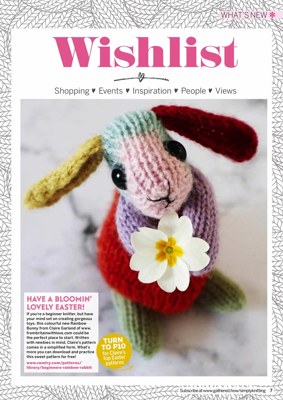 Simply Knitting Preview Pages