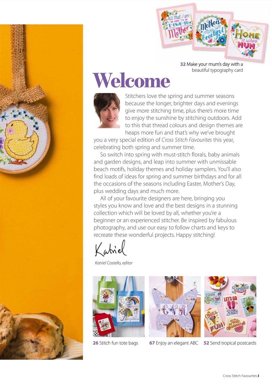 Cross Stitch Favourites Preview Pages