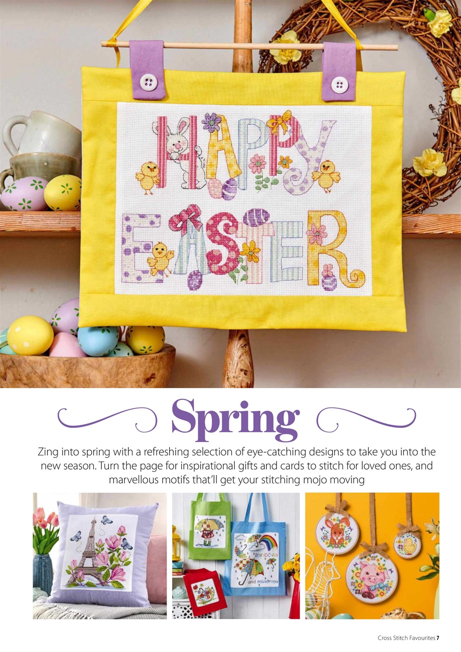 Cross Stitch Favourites Preview Pages