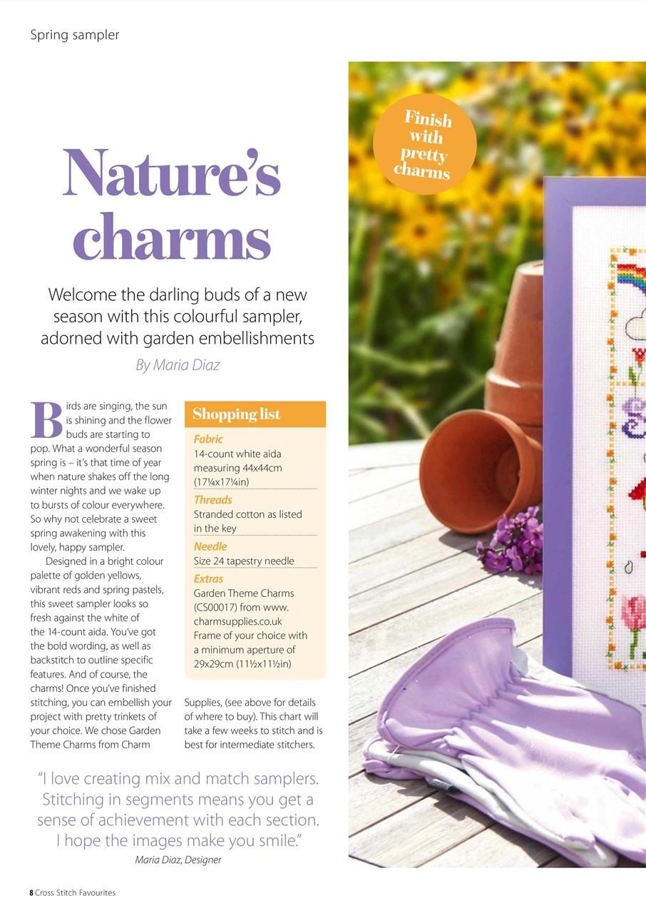 Cross Stitch Favourites Preview Pages