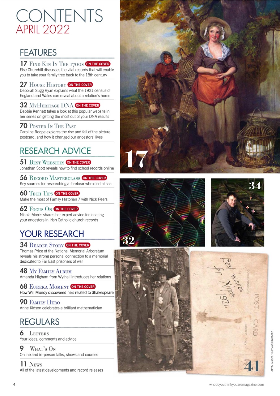 Who Do You Think You Are? Preview Pages