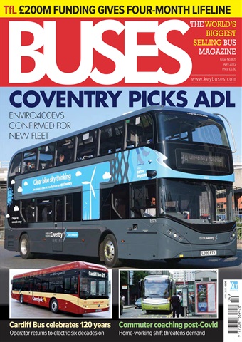 Buses Magazine issue April 2022