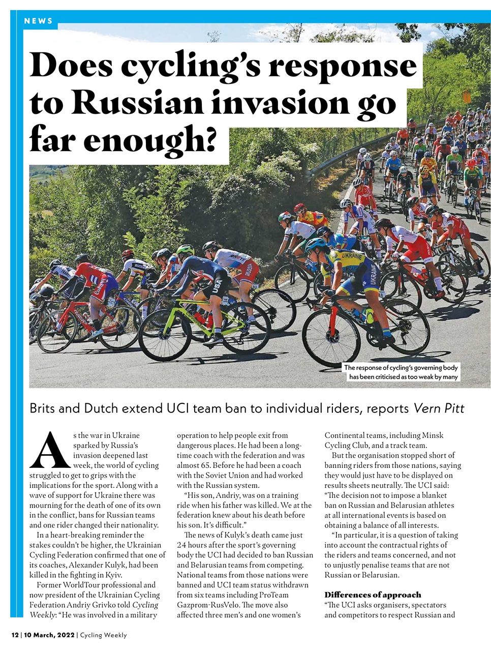 Cycling Weekly Preview Pages
